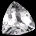 Trillion Cut Conflagrant Diamond